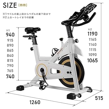 Amazon.co.jp: HAIGE スピンバイク エアロフィットネス HG-YX